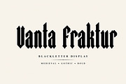 Vanta Fraktur –Bold Blackletter Font, a Blackletter Font by Wow Magic (Thumbnail 3 of 5)