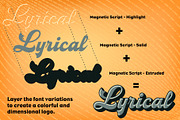 Magnetic Script Font Family, a Script Font by Mysterylab Designs (Thumbnail 4 of 8)