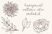 Vintage Rustic Florals, an Illustration by Kellie Jayne Studio (Thumbnail 10 of 11)