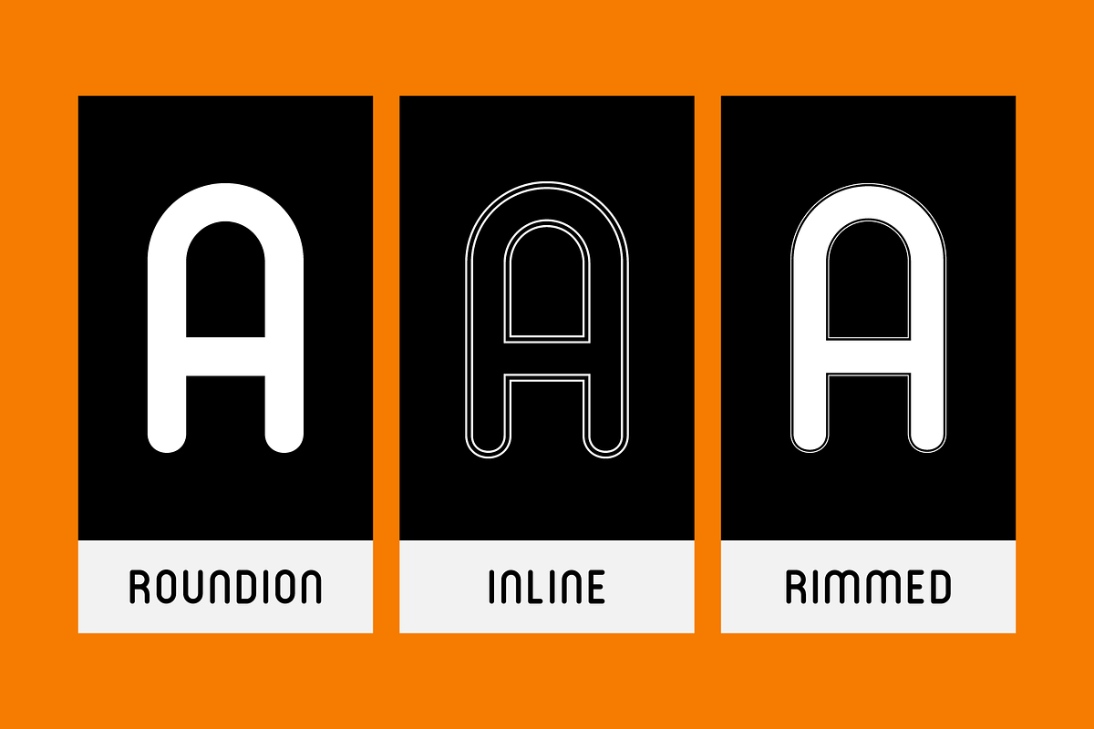 Roundion Cyrillic Font Family, a Sans Serif Font by alpercakici (Photo 5 of 16)