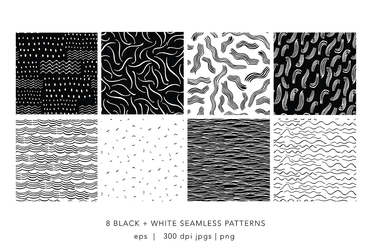 Waves Collection, a Pattern Graphic by The Collective Studio (Photo 9 of 10)