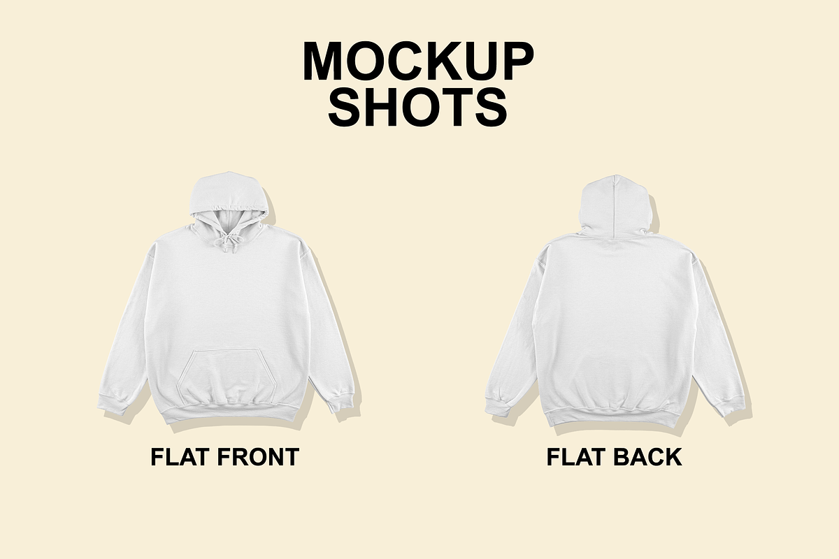 Gildan GI18500 Flat Mockup Template, a Hoody Mockup by Infinity Mockups (Photo 2 of 10)