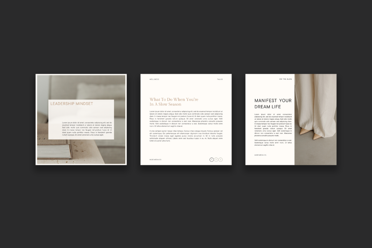 MUSE | Social Media Template, a Social Media Template by Luna Soul Design (Photo 9 of 11)