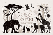 Starlit Safari Graphic Collection, an Animal Illustration by rouxsupplyco (Thumbnail 1 of 16)