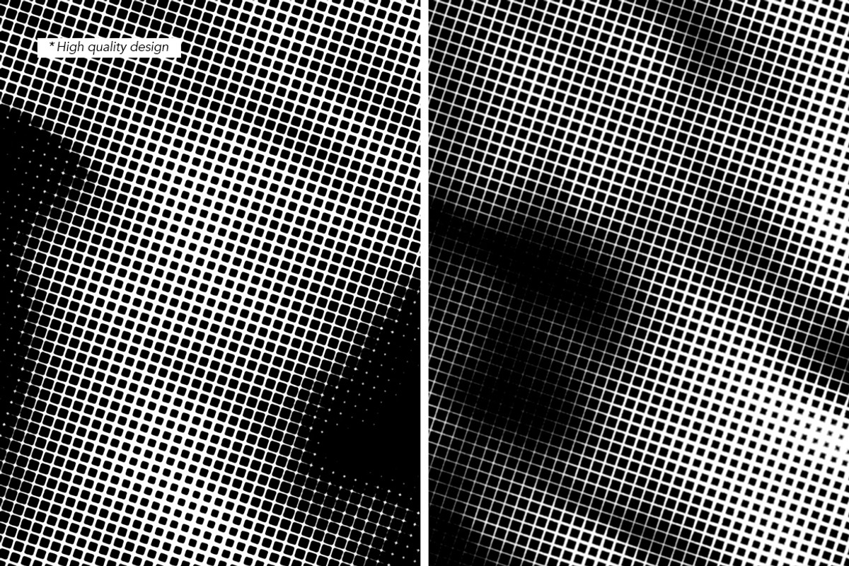 Grid Halftone Textures, a Background Graphic by Partikusi Design (Photo 2 of 3)