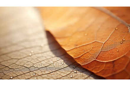 leaf nature border september macro, a Nature Photo by pikepicture