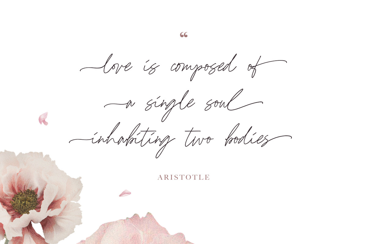 Merry Book - Signature Script, a Script Font by Letterhend Studio (Photo 6 of 9)