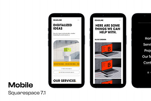 Deadine Agency Squarespace 7.1