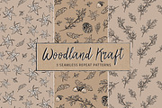Woodland Kraft Design Set, an Animal Illustration by Doodle Dibs (Thumbnail 2 of 5)