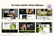 Neon Squarespace Website Template, a Squarespace Template by Template Twist Shop (Thumbnail 7 of 10)