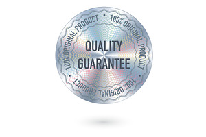Holographic lable circle