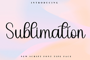Sublimation, a Handwritten Font by FreshTypeINK (Thumbnail 1 of 8)