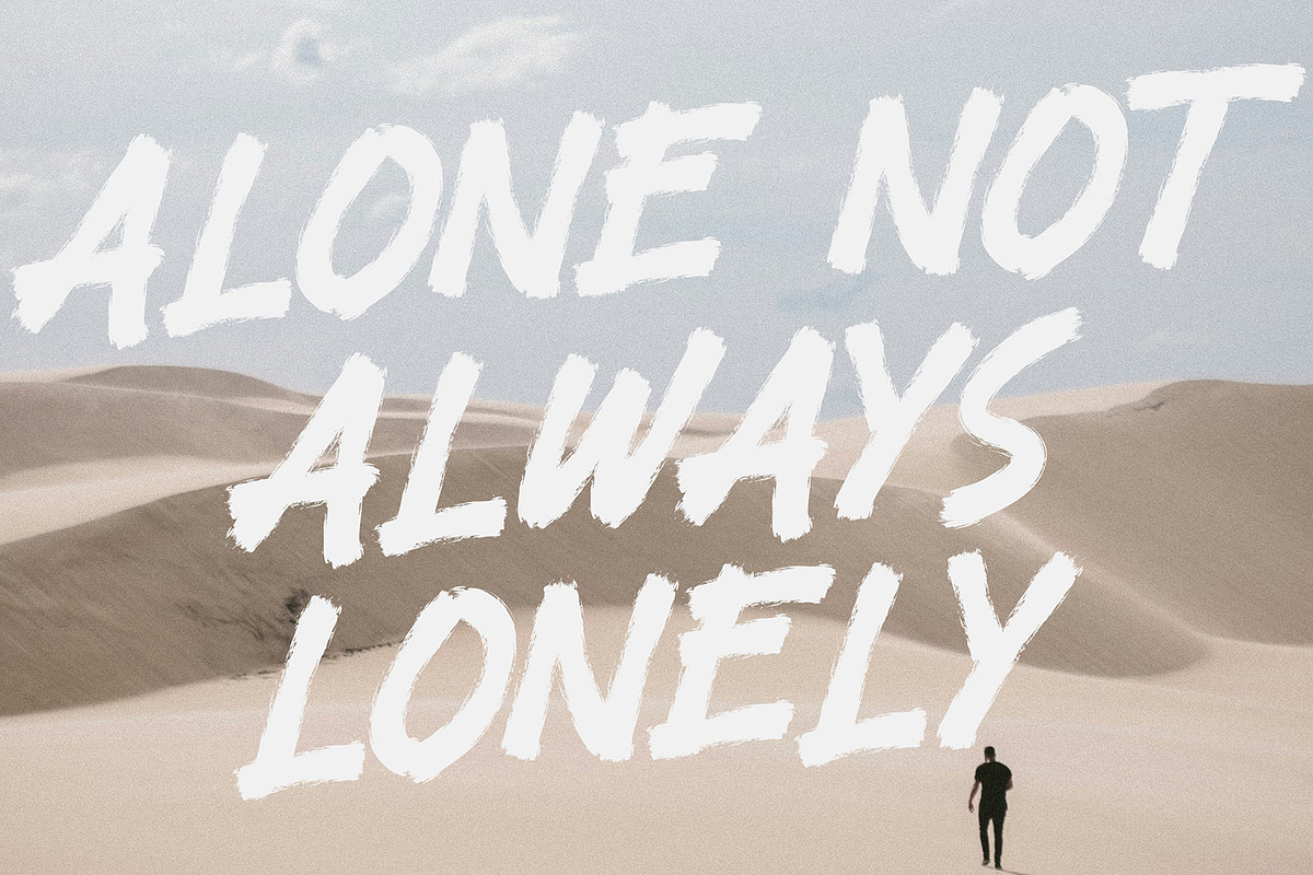 Maverik - Dry Brush Font, a Handwritten Font by StringLabs (Photo 6 of 8)