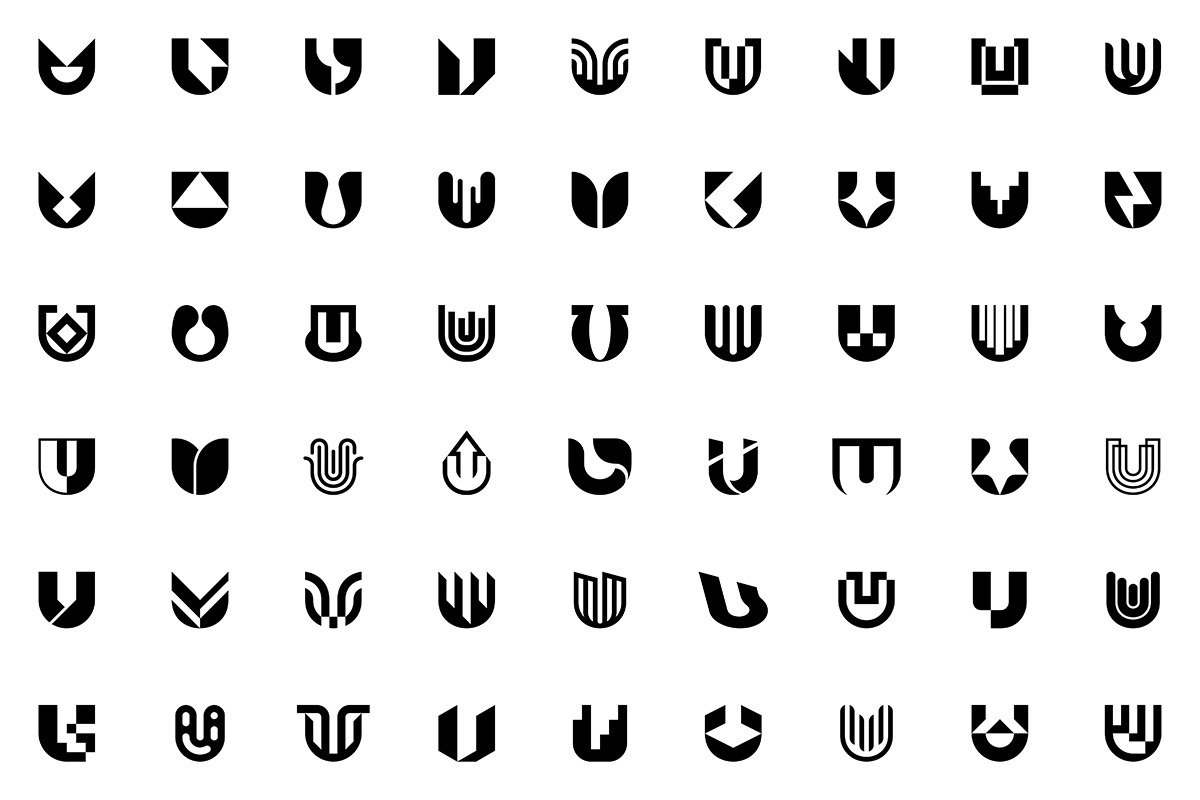 Set of letter U logo, a Branding & Logo Template by NataliiaVolyk (Photo 2 of 3)