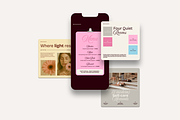 Self-Care Instagram Canva Templates, a Social Media Template by Karisma Studio (Thumbnail 5 of 10)