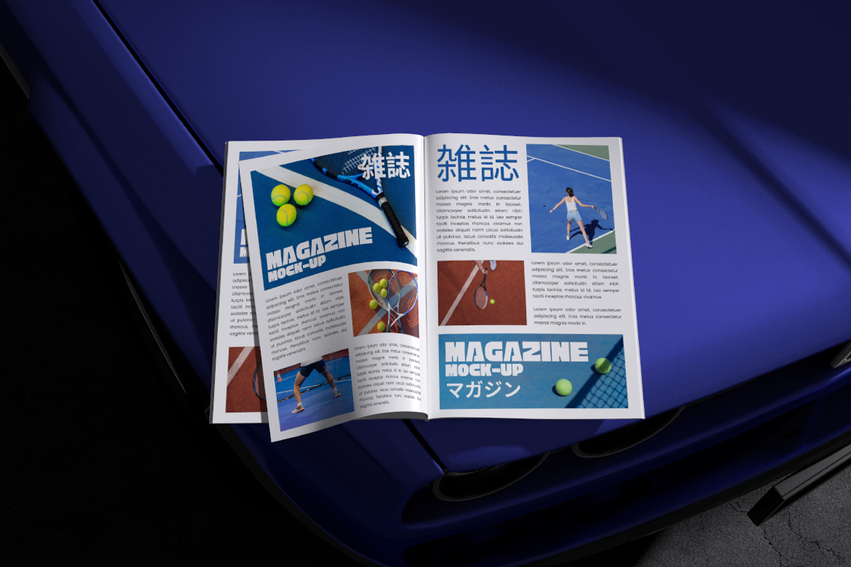 Magazine Mockup, a Books & Magazine Mockup by Rielismee (Photo 3 of 5)