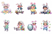 Easter Bunny PNG Clipart, Hip Hop., a Person Illustration by KennedyStudio (Thumbnail 2 of 5)