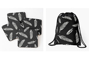 Feathers Pattern Collection, a Pattern Graphic by MarynArts (Thumbnail 2 of 7)