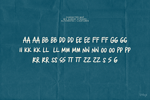 Sunday Strokes All Uppercase Font