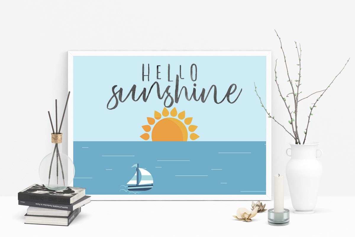 Vayentha Script & Sans (+Webfont) preview 2