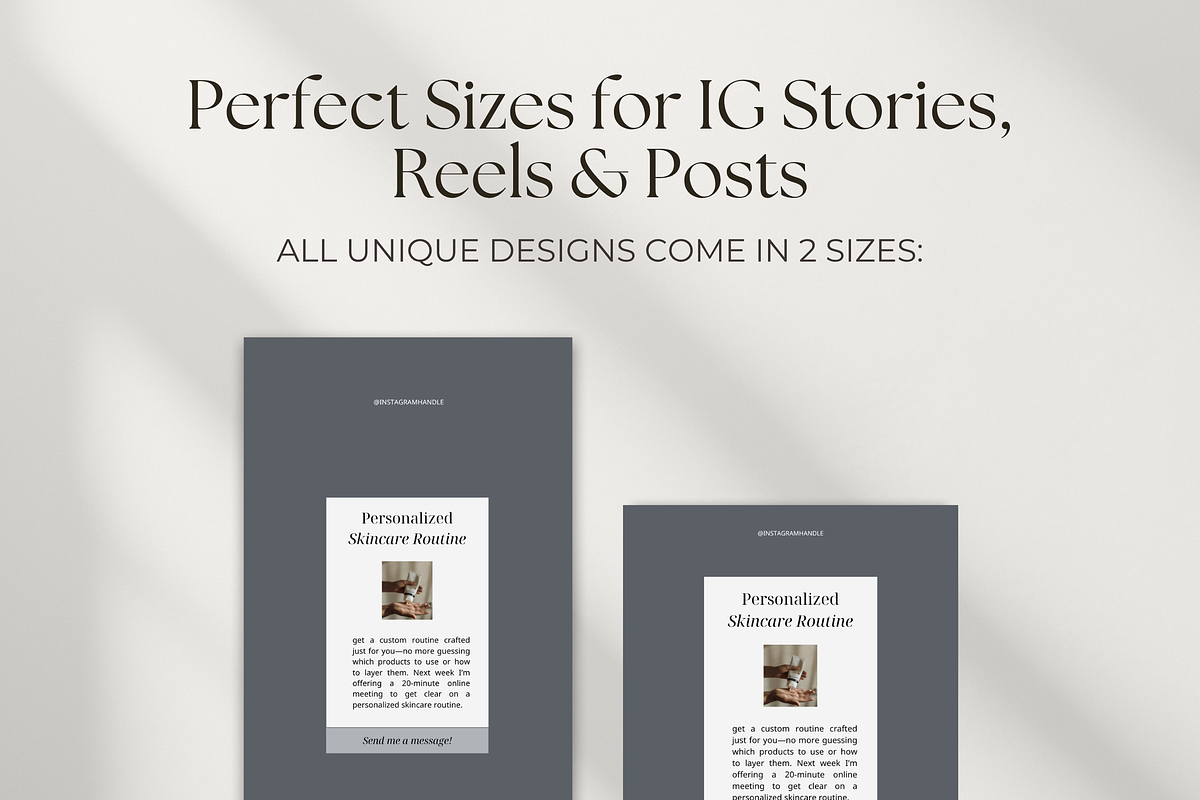 160+ Skincare Canva Templates, a Social Media Template by createwithsarina (Photo 11 of 16)