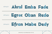 Gristela - Modern Art Deco Font, a Sans Serif Font by Typia Nesia (Thumbnail 5 of 17)