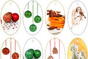 12 Digital Christmas Tags, a Card Template by Art Cascadea (Thumbnail 1 of 2)