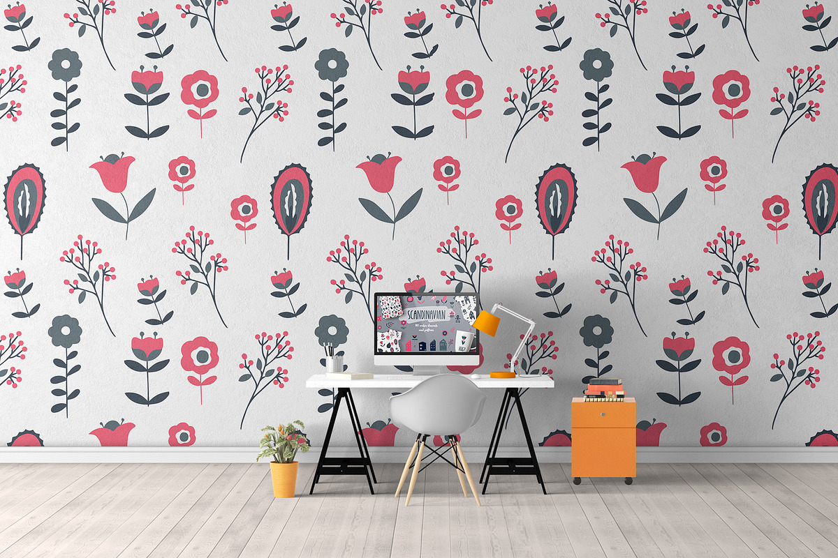 Scandinavian - Nursery pack, a Decorative Illustration by SketchCliparts (Photo 7 of 10)
