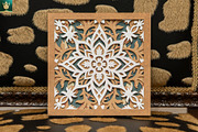 Decorative Mandala 3D Layered SVG, a Decorative Illustration by pixaroma (Thumbnail 5 of 10)