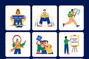 Awareness Illustration Art Set, an Education Illustration by Creative Stall (Thumbnail 8 of 9)