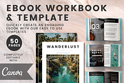 eBook Workbook & Template For Canva, a Magazine Template by Minva Themes (Thumbnail 1 of 9)