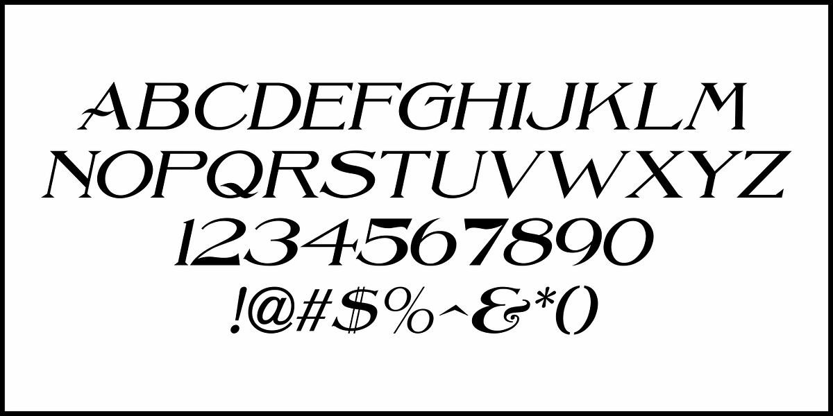 Sign Expert JNL, a Serif Font by Jeff Levine Fonts (Photo 5 of 5)
