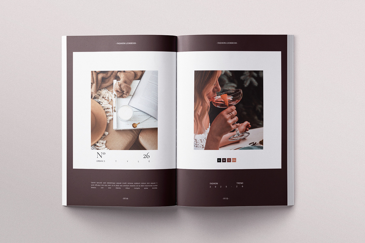 Fashion Lookbook Catalogue Template preview 7
