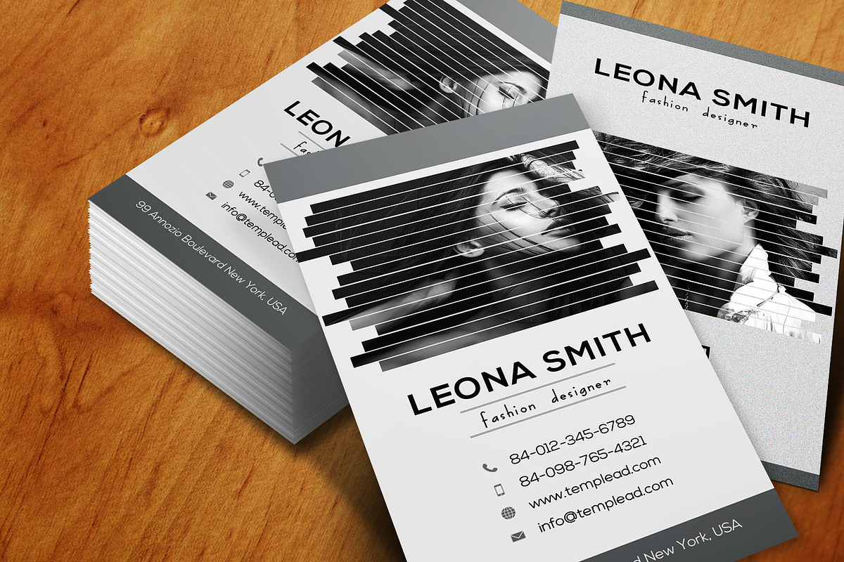 Fashion Business Card SE0222, a Card Template by annozio (Photo 2 of 3)