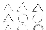 36 Doodle Basic Shapes Clipart, an Illustration by The Digital Download Shop (Thumbnail 4 of 4)