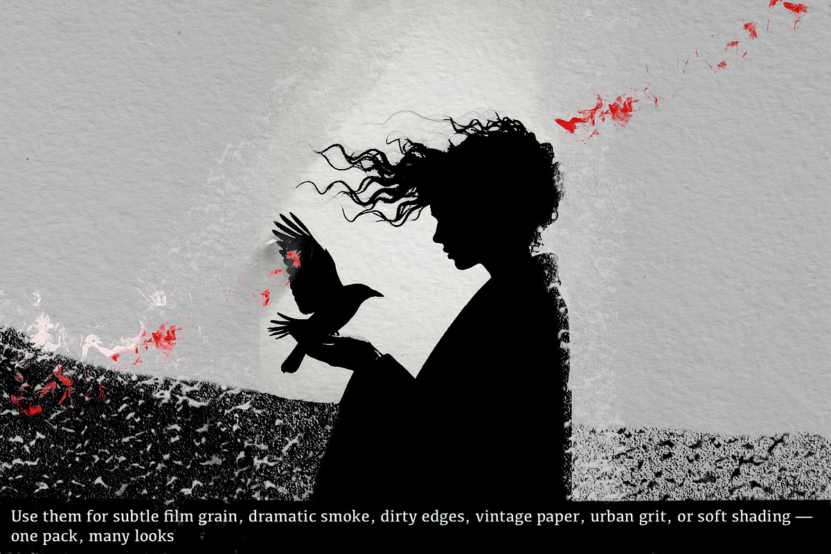 Organic 72 Procreate Texture Brushes, a Brush Add-On by HabitusDesigns (Photo 6 of 14)