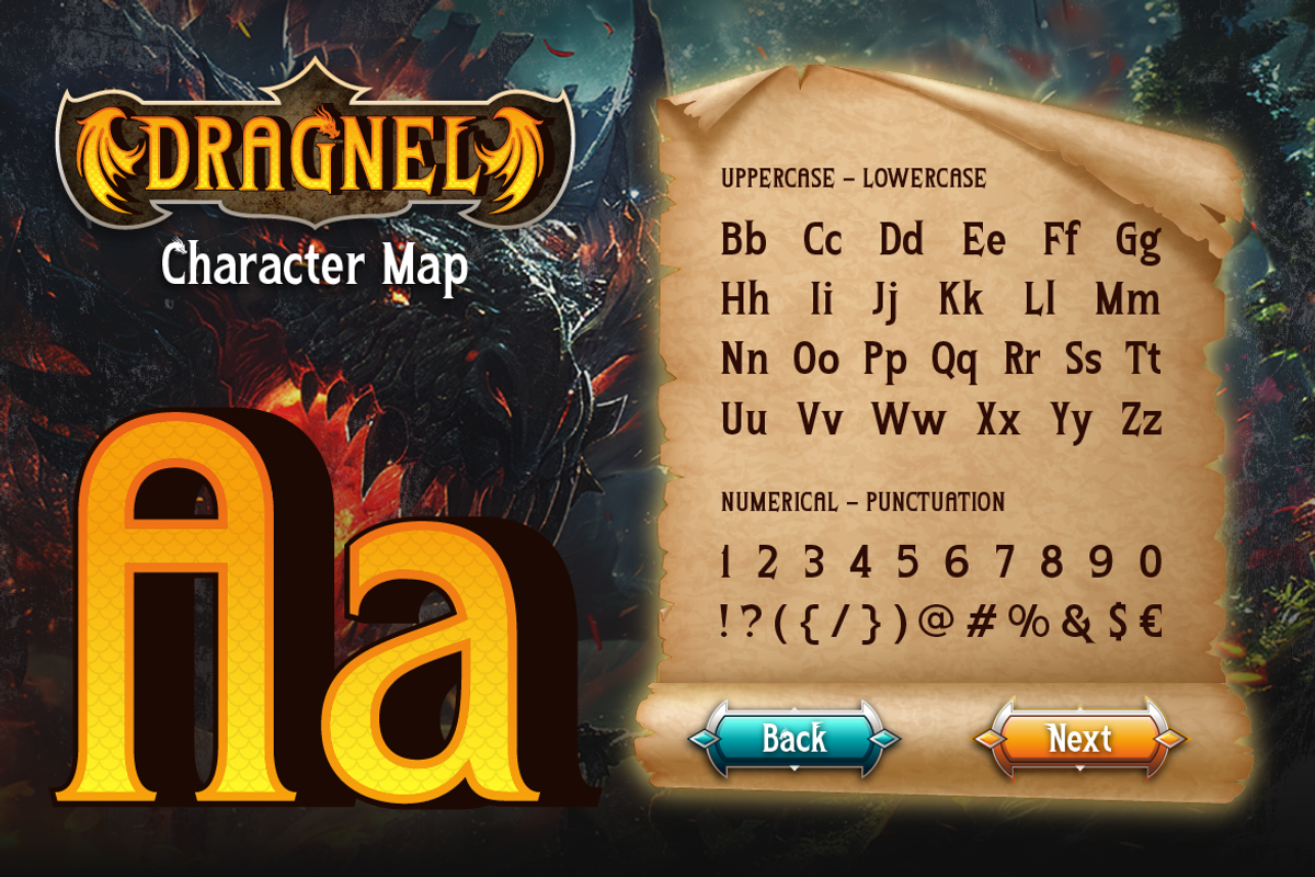 Dragnel, a Serif Font by Burntilldead (Photo 2 of 12)