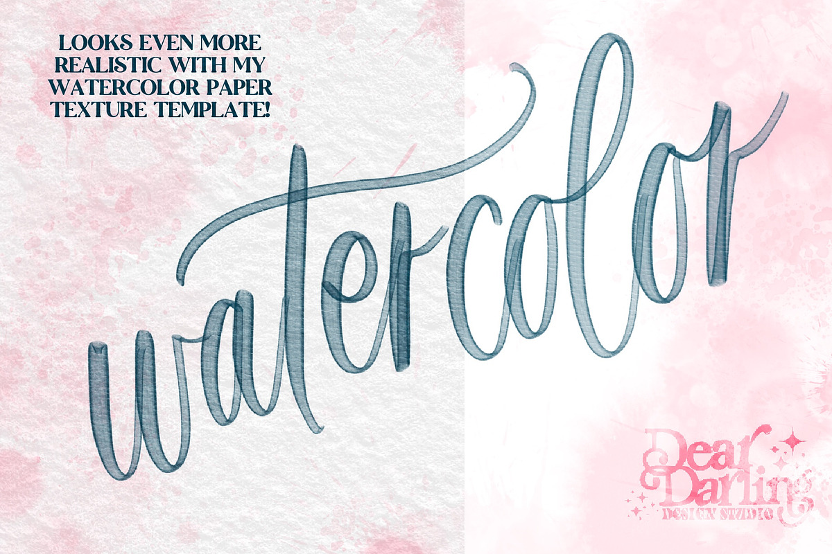 The Lucy Brush for watercolor calligraphy! preview 5