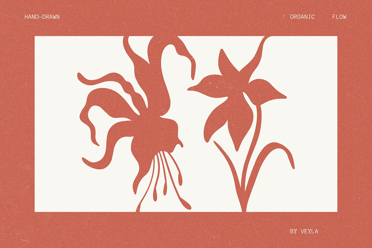 Wildflower Mood: 100 Floral Elements, an Object Illustration by Veyla (Photo 3 of 13)