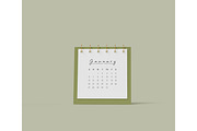 Set of rectangle calendar mockup, a Product Mockup by mockupocka (Thumbnail 5 of 12)
