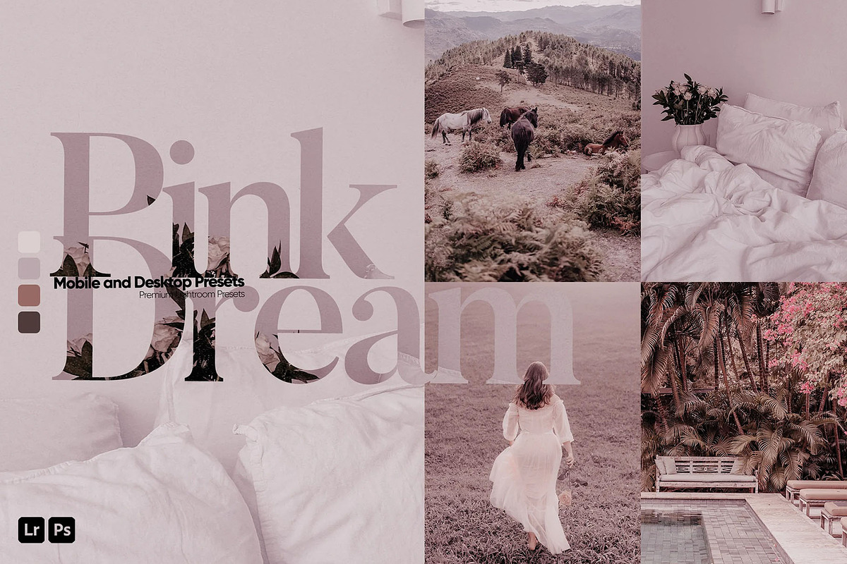Pink Dream Presets for Lightroom, a Preset Add-On by Hubzway (Photo 1 of 5)