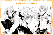 Procreate Oily Inkers and Sketch, a Brush Add-On by Cozy Brushery (Thumbnail 7 of 9)