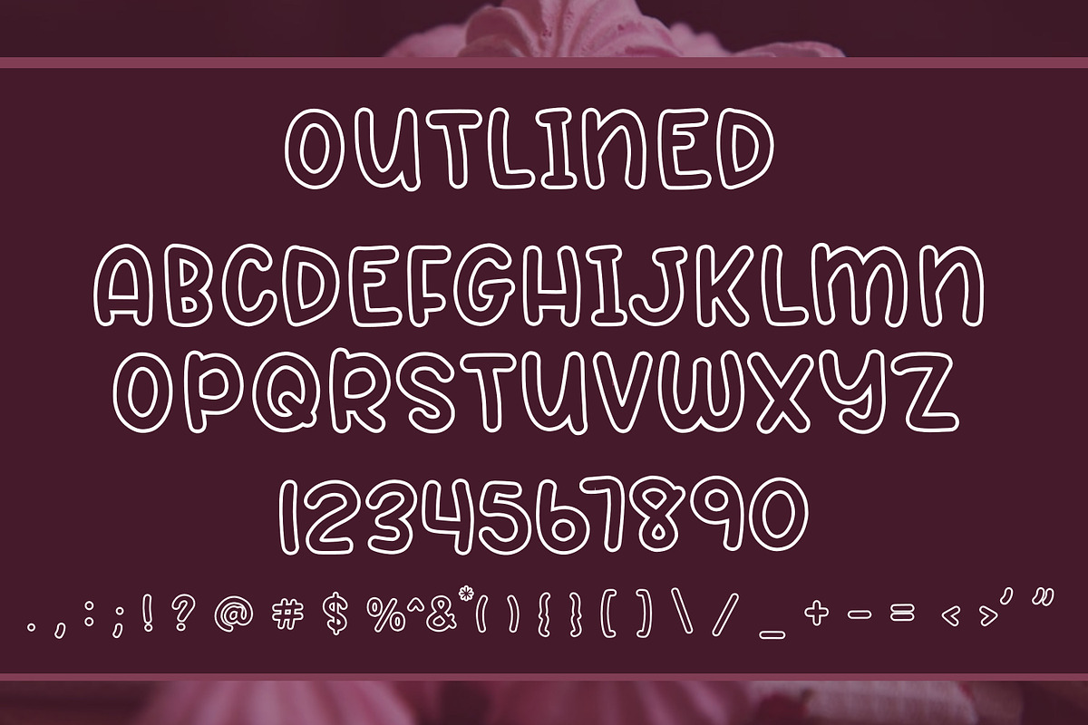 Raspberry Meringue Font Trio, a Handwritten Font by Stacy's Digital Designs (Photo 4 of 11)