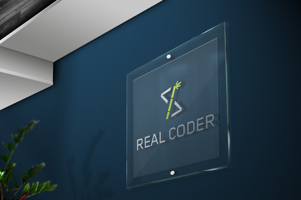 Real Coder Logo, a Branding & Logo Template by GladicMonster
