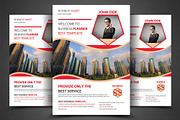 Corporate Business Flyer Template, a Flyer Template by AfzaalGraphics (Thumbnail 1 of 4)