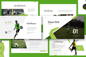 Soccer Club Powerpoint Presentation