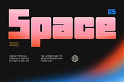 CS Space – Bold Font, a Sans Serif Font by Craft Supply Co. (Thumbnail 1 of 8)