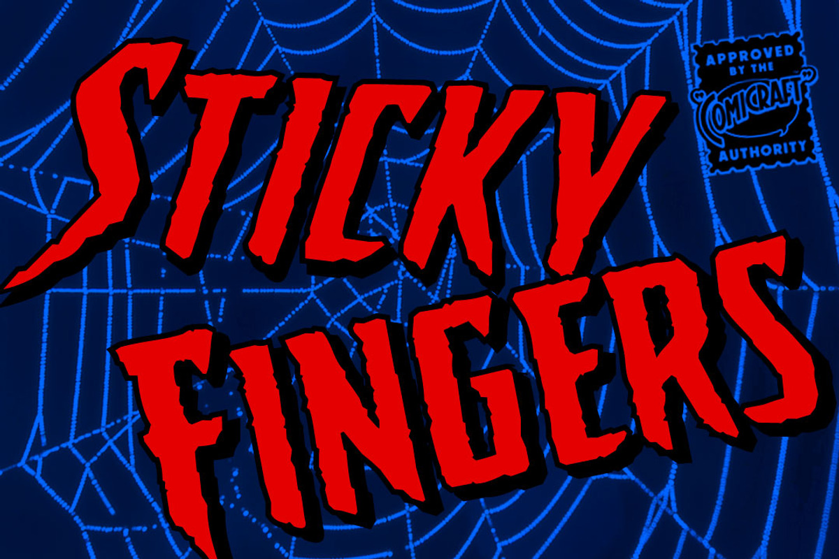 Sticky Fingers, a Font by Comicraft Fonts (Photo 1 of 2)
