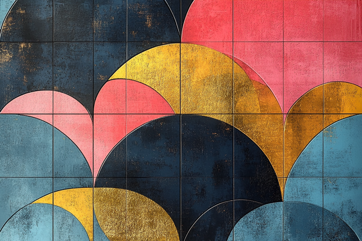 Color Blocking & Monochrom, a Pattern Graphic by Printable Treasure (Photo 3 of 3)