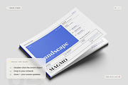 A4 Landscape Magazine Mockup, a Books & Magazine Mockup by Toasin Studio (Thumbnail 4 of 7)